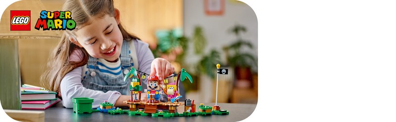 LEGO Super Mario 71421 Dixie Kong Jungle Jam kiegészítő szett